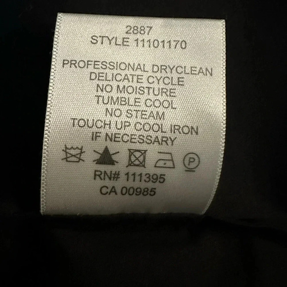 Tory Burch black belted jacket size 4 - Picture 14 of 16